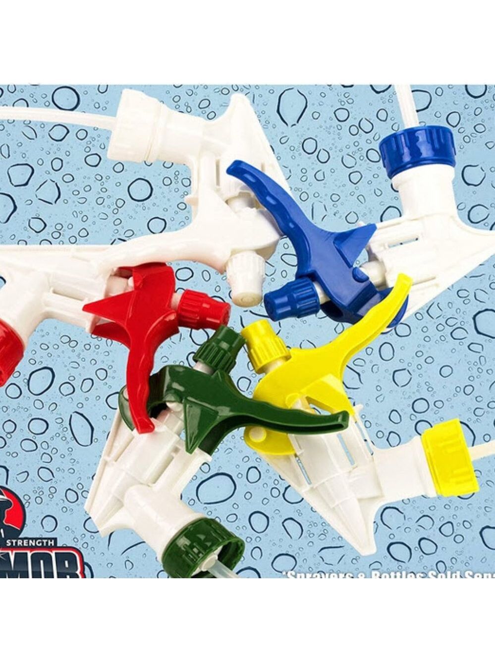 Set of 5 Spray Heads for bottles